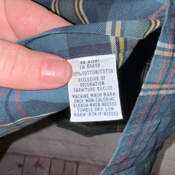 RALPH LAUREN Custom Fit Tartan Plaid Dress Shirt, Size Large - Picture 6 of 8